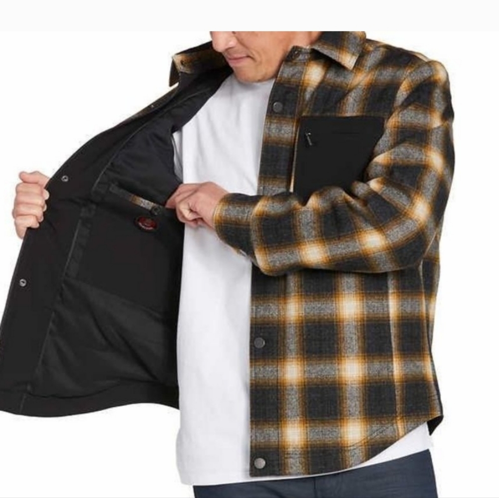 Pendleton Men’s Wool Blend Shirt Jacket nwt gray